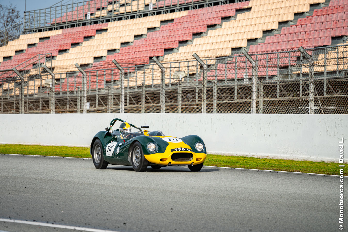 #14 Lister Knobbly Jaguar - Anthony Schrauwen - 2025 Espiritu de Montjuic - 14