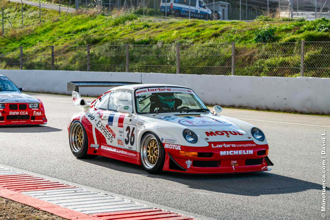 #36 Porsche 993 GT2 - Mark Sumpter - 2025 Espiritu de Montjuic - 1