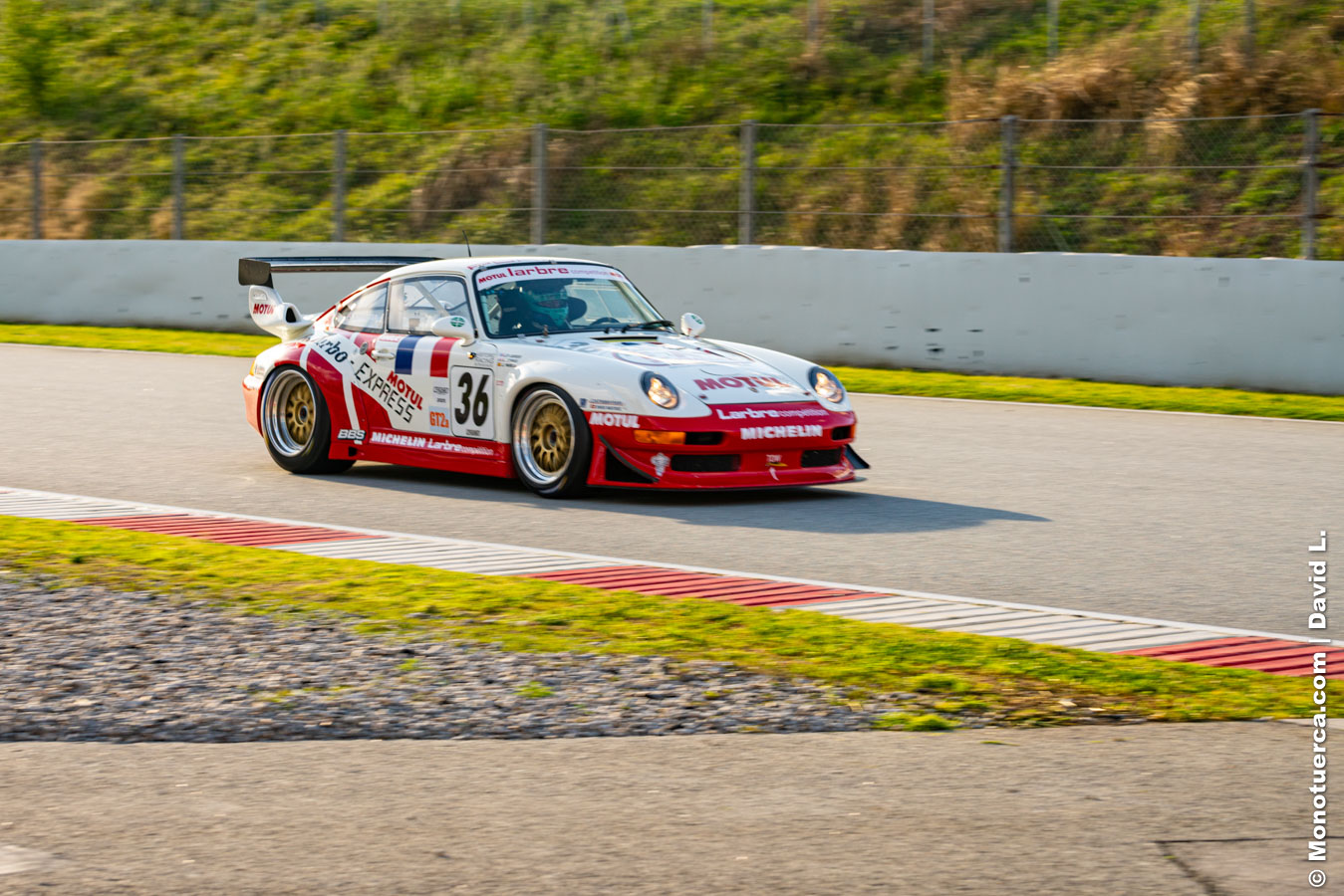 #36 Porsche 993 GT2 - Mark Sumpter - 2025 Espiritu de Montjuic - 2