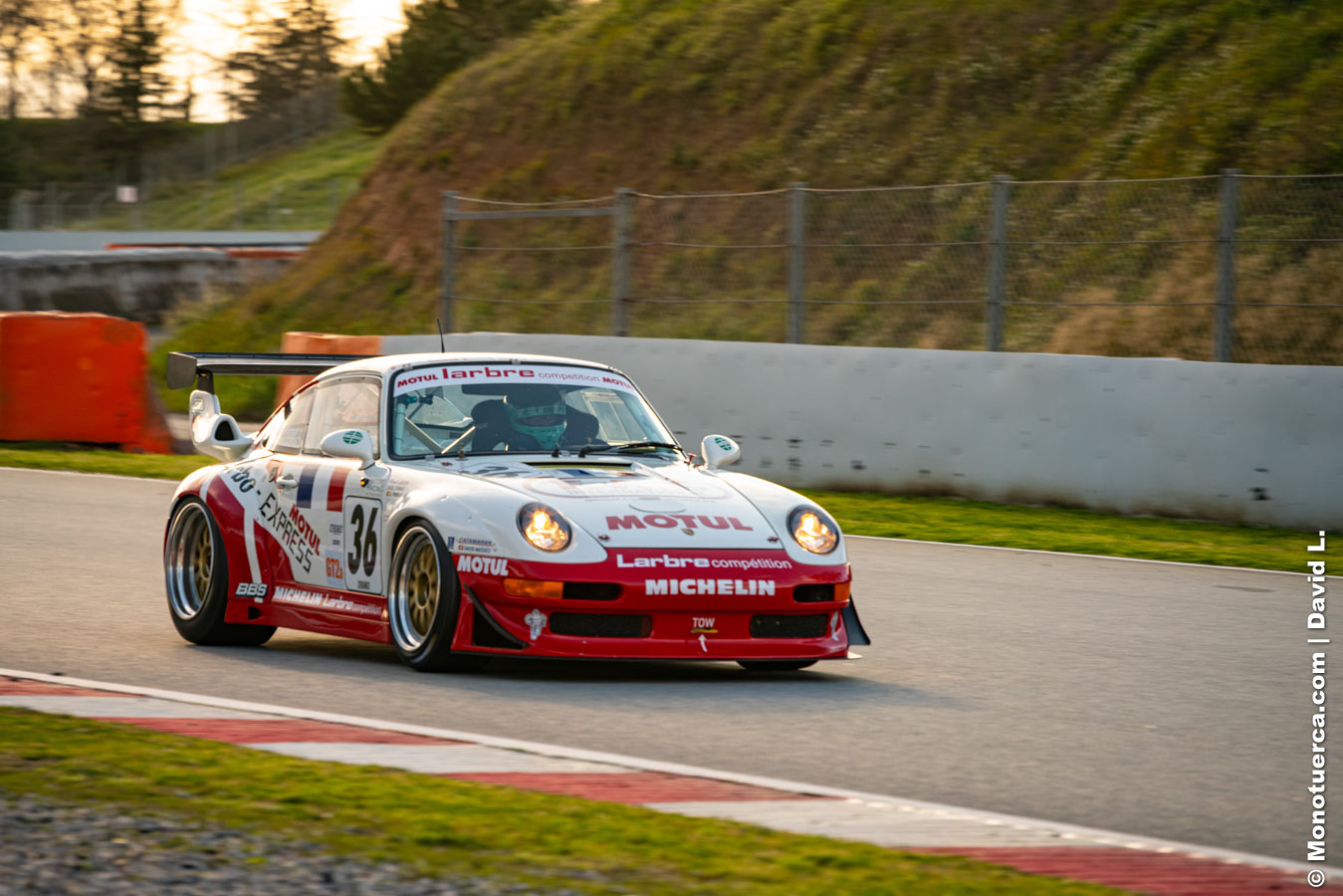 #36 Porsche 993 GT2 - Mark Sumpter - 2025 Espiritu de Montjuic - 5