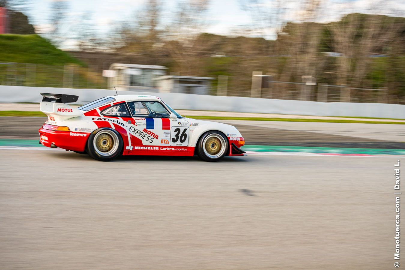 #36 Porsche 993 GT2 - Mark Sumpter - 2025 Espiritu de Montjuic - 8