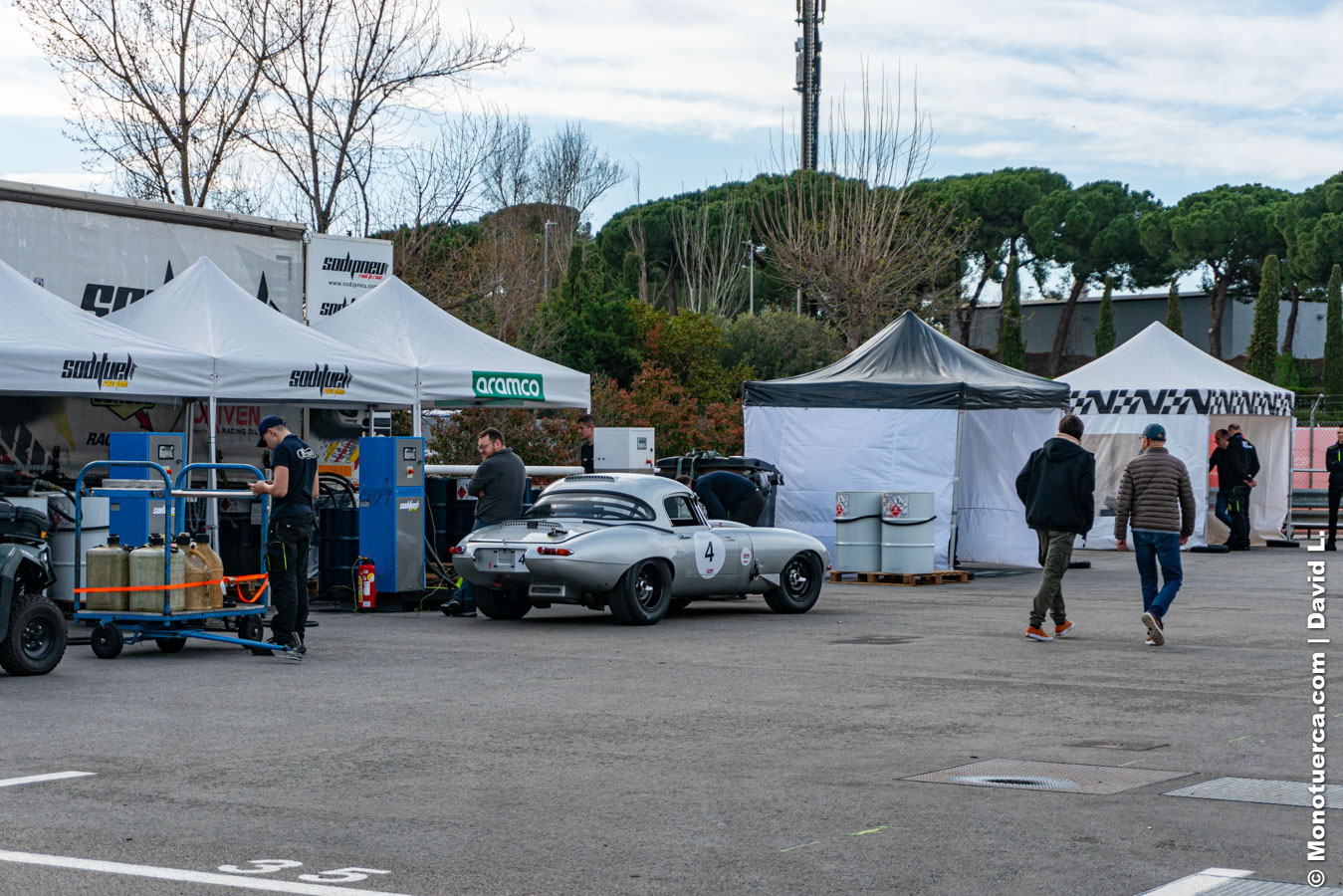#4 Jaguar E-Type 3.8 - Jeanne Mille / Hervé Ordioni - 2025 Espiritu de Montjuic - 1