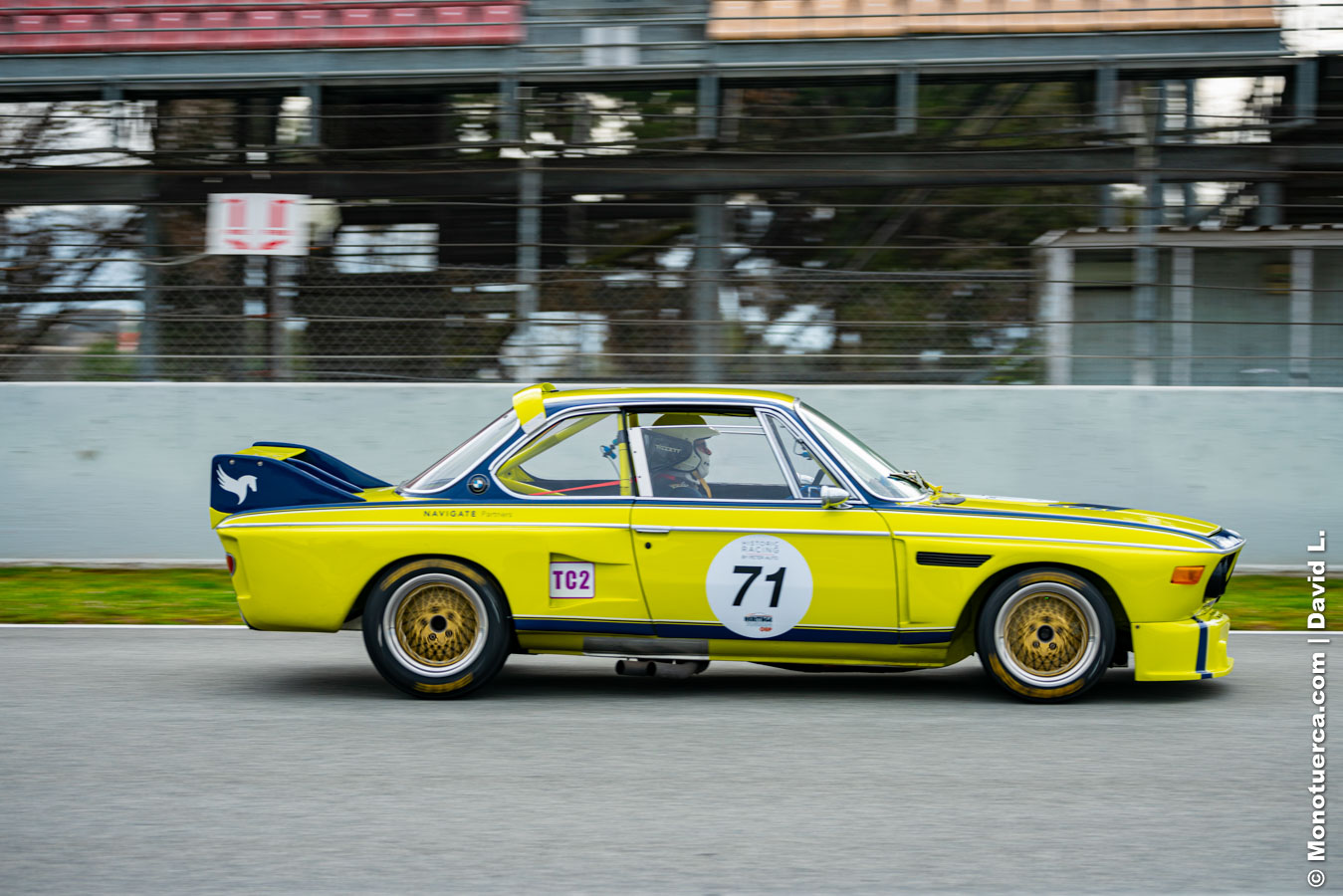 #71 BMW 3.0 CSL - Nicholas Hyett / Ollie Plunkett - 2025 Espiritu de Montjuic - 3