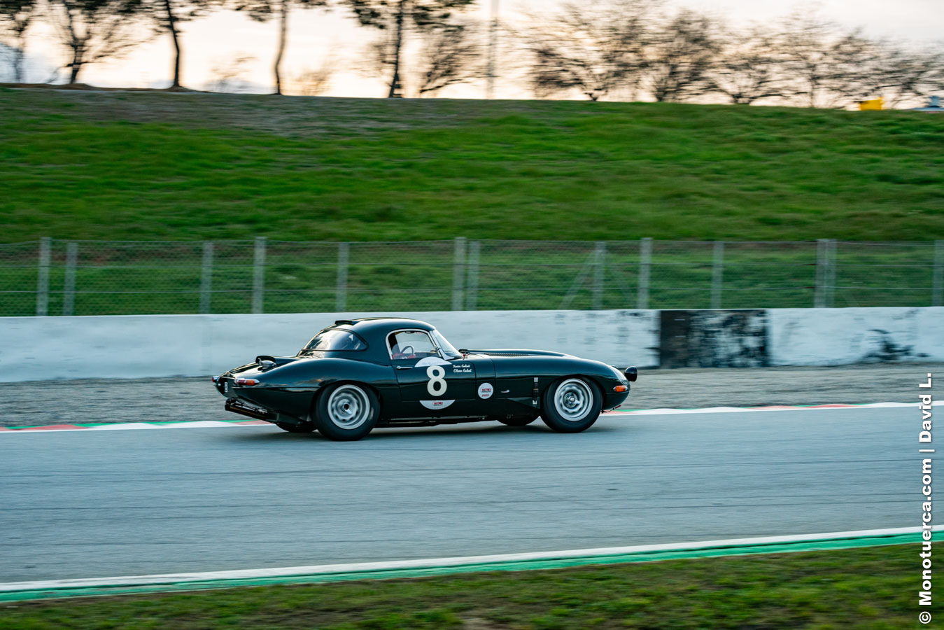 #8 Jaguar E-Type 3.8 - Xavier Galant - 2025 Espiritu de Montjuic - 3