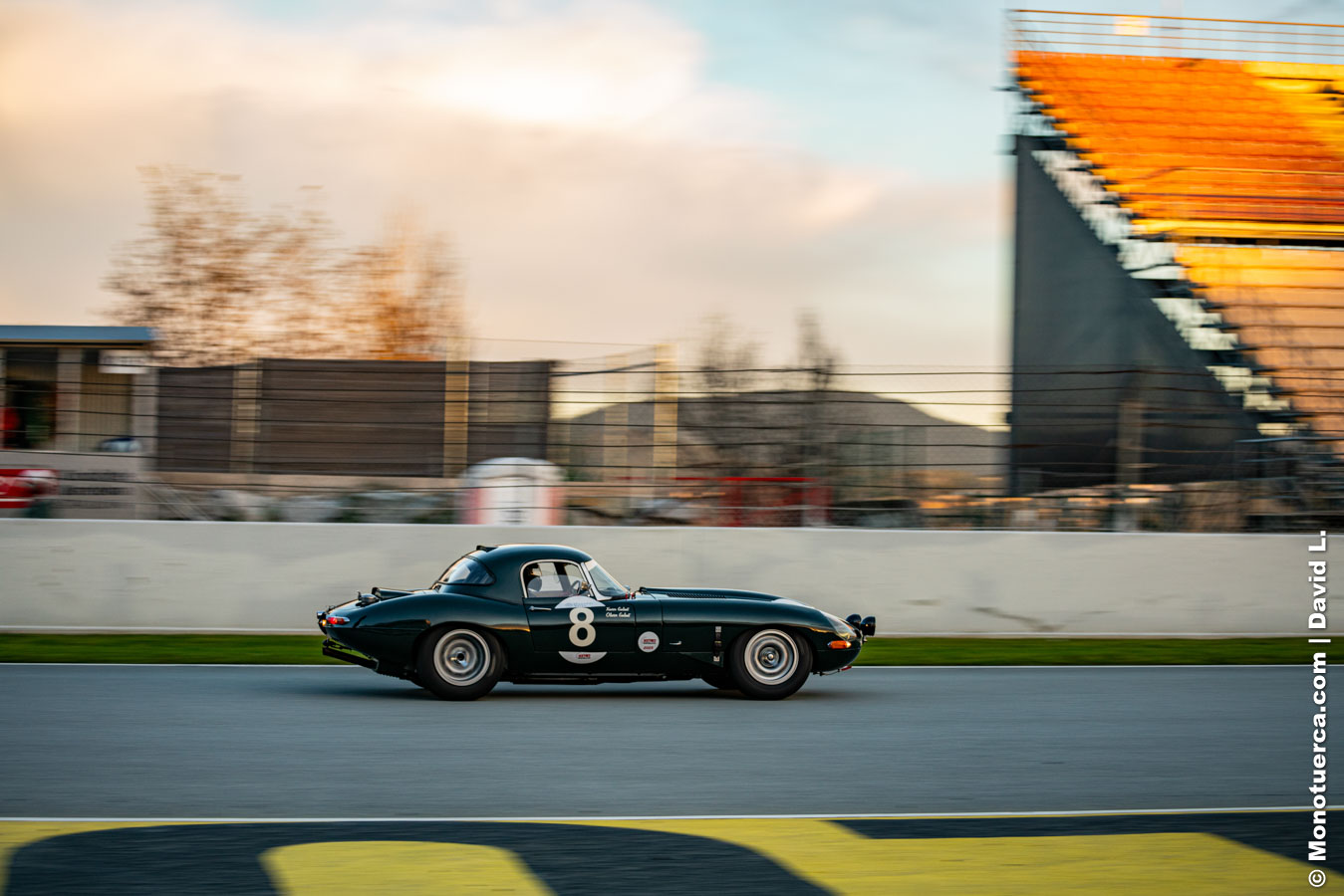 #8 Jaguar E-Type 3.8 - Xavier Galant - 2025 Espiritu de Montjuic - 5