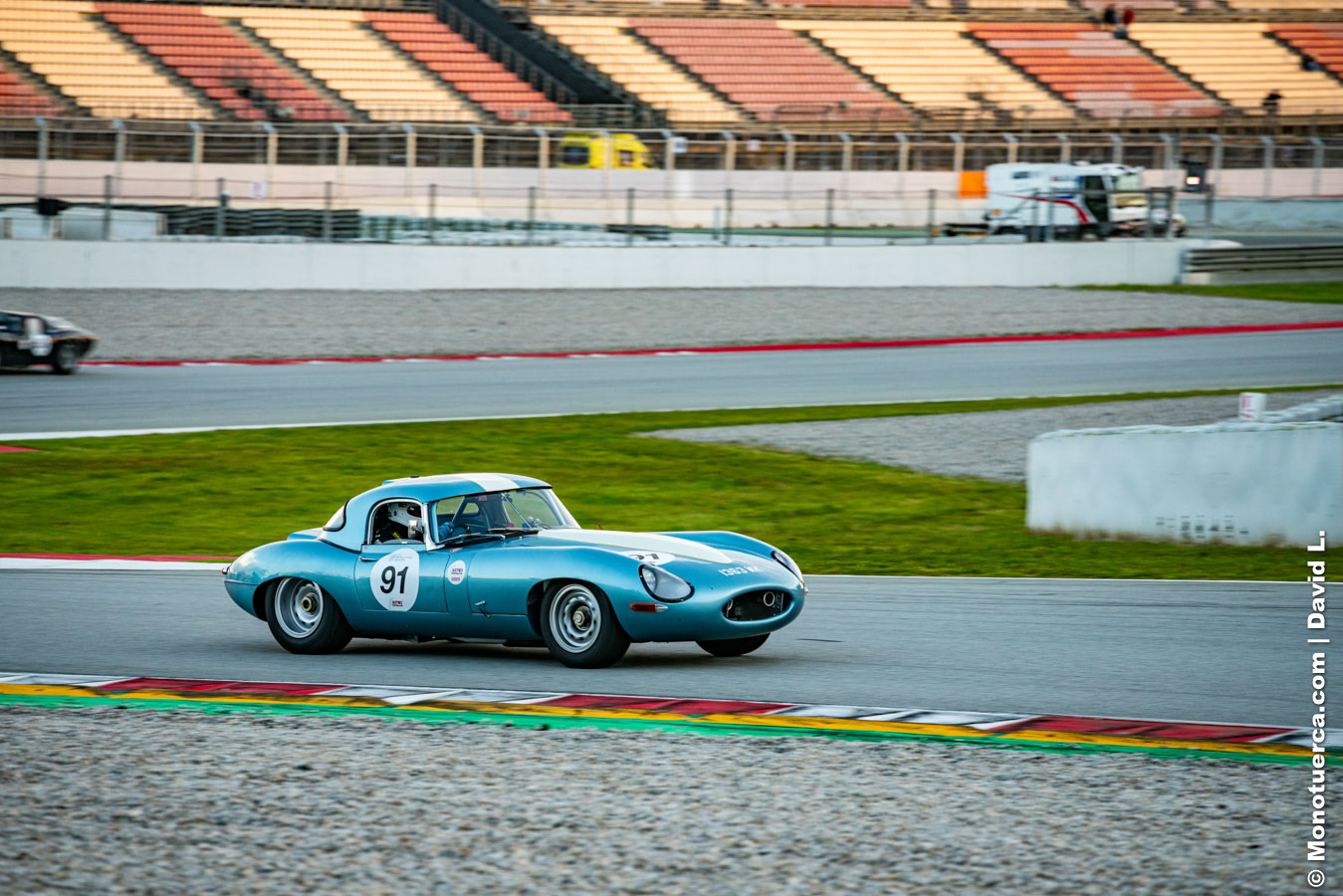 #91 Jaguar E-Type Lightweight - Marcus Anderson / Mark Blair - 2025 Espiritu de Montjuic - 5
