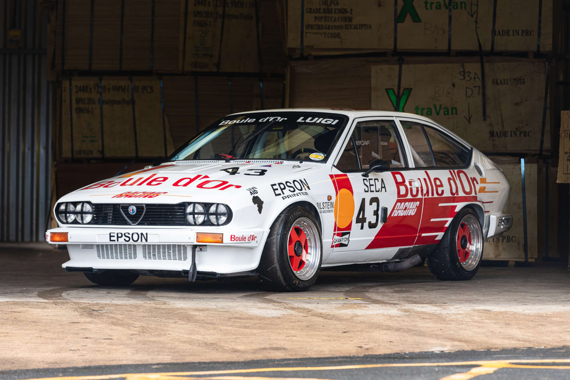 1982 Alfa Romeo GTV6 Group A - 2 Alfa Romeo GTV6 Group A