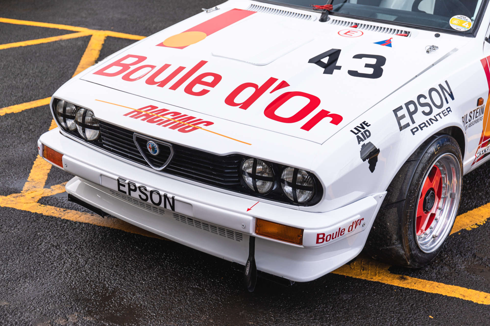 1982 Alfa Romeo GTV6 Group A - 6 Alfa Romeo GTV6 Group A