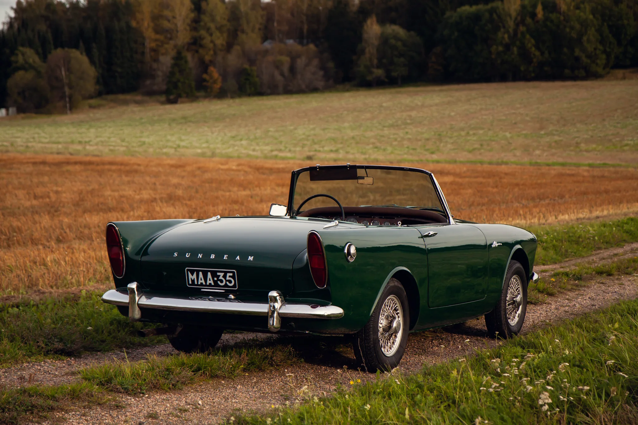 Sunbeam Alpine Model Line - 5 Sunbeam Alpine Model Line